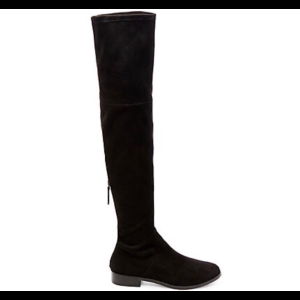 Steve Madden Odessa Over the Knee black boots.